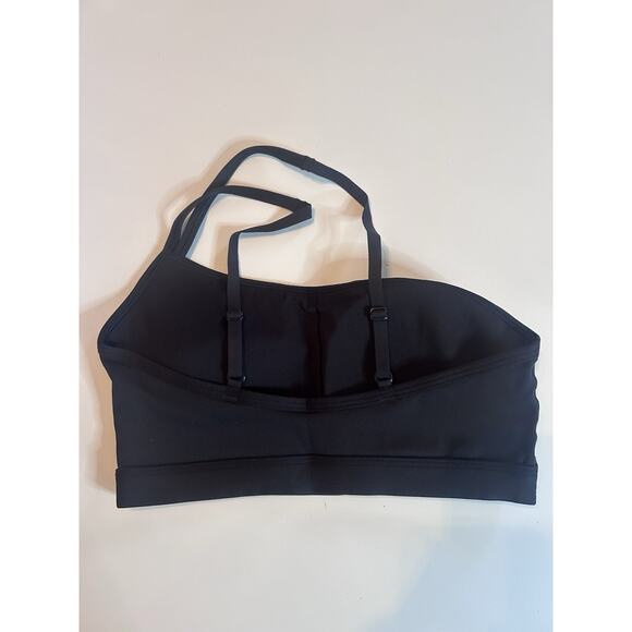 Gymshark Women's Light Support One Shoulder Sports Bra Black Small NWT - Picture 4 of 6